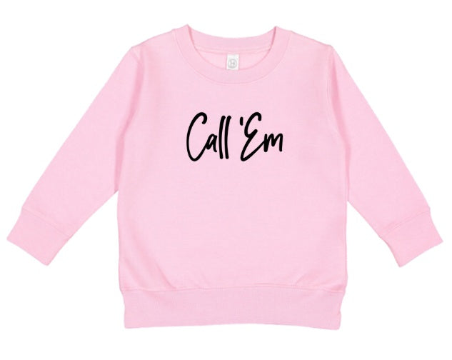 AR (TODDLER) *PRE-ORDER* Call Em