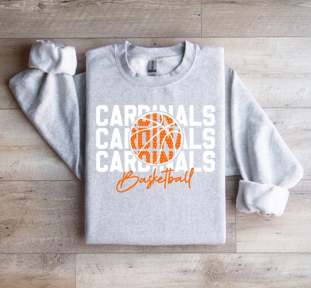 CARDS (ADULT) *PRE-ORDER* Cardinal Basketball Stacked