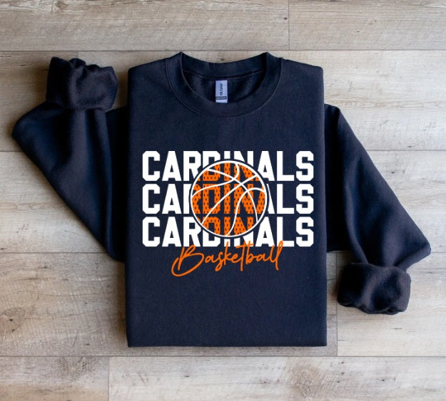 CARDS (ADULT) *PRE-ORDER* Cardinal Basketball Stacked