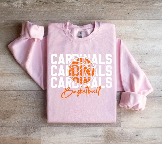 CARDS (YOUTH) *PRE-ORDER* Cardinal Basketball Stacked