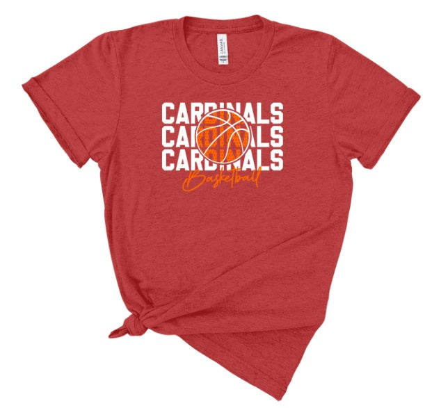 CARDS (YOUTH) *PRE-ORDER* Cardinal Basketball Stacked