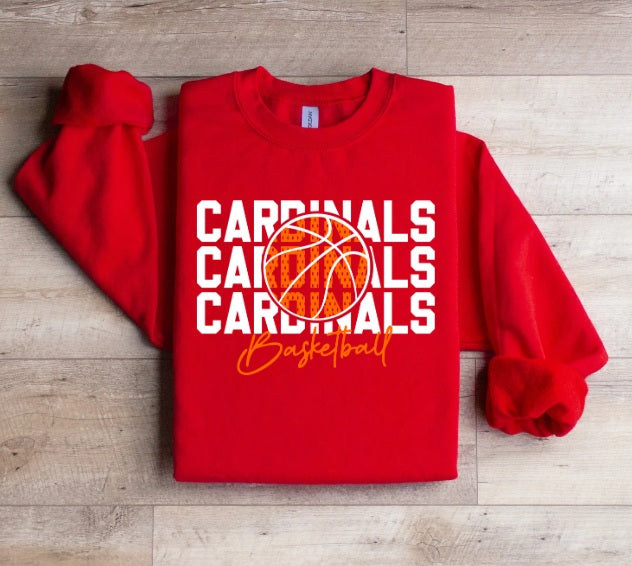 CARDS (YOUTH) *PRE-ORDER* Cardinal Basketball Stacked