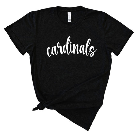 CARDS (ADULT) *PRE-ORDER* Cardinals Cursive (white)