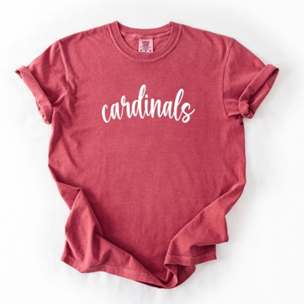 CARDS (Adults) | Cardinals Cursive