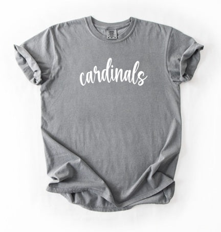 CARDS (Adults) | Cardinals Cursive