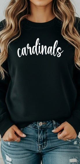 CARDS (Adults) | Cardinals Cursive