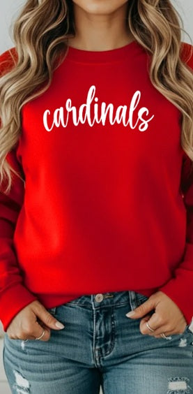 CARDS (Adults) | Cardinals Cursive