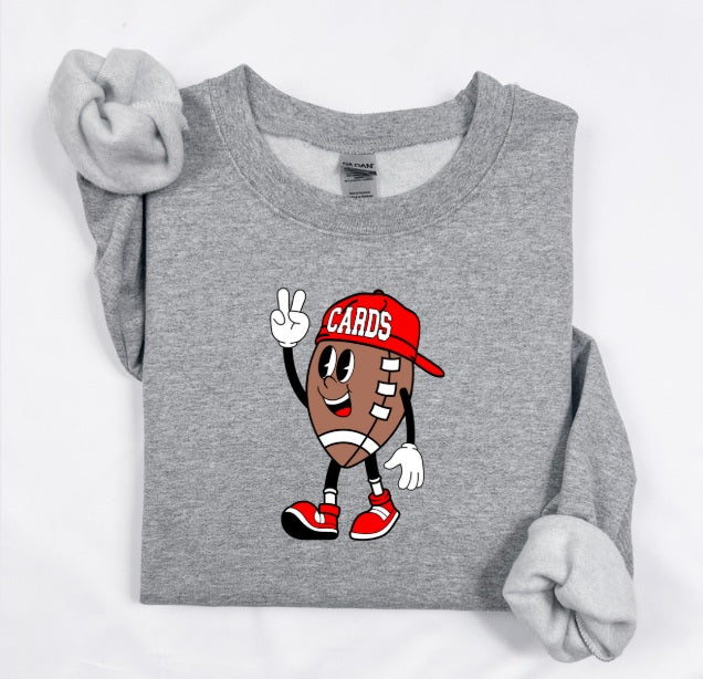 CARDS (YOUTH) *PRE-ORDER* Cardinals Football Cartoon