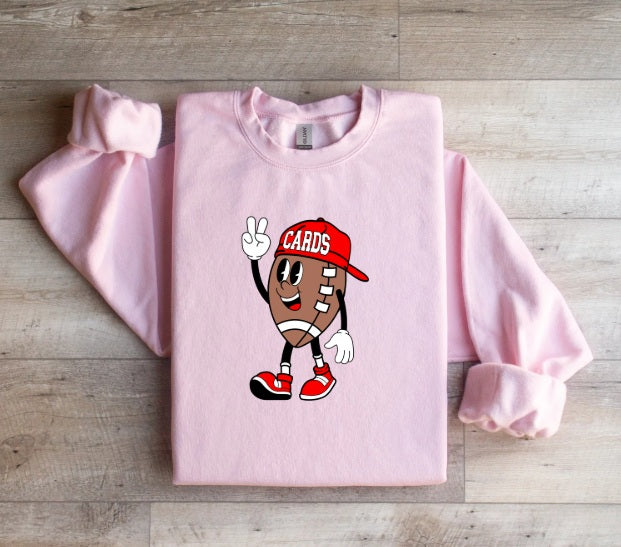 CARDS (YOUTH) *PRE-ORDER* Cardinals Football Cartoon