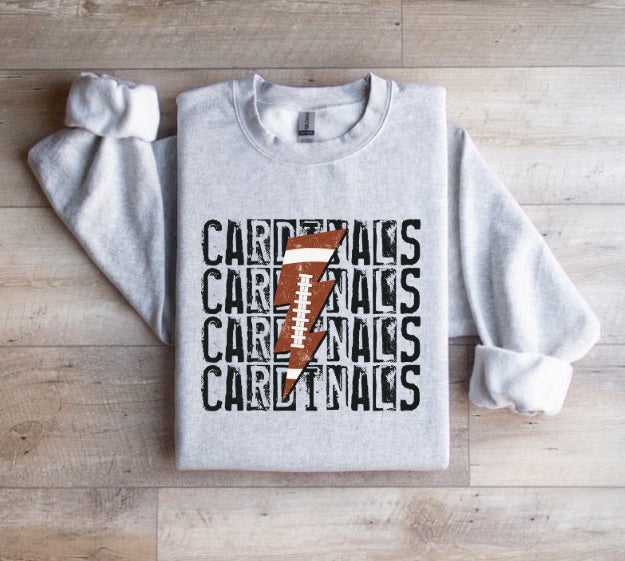 CARDS (ADULT) *PRE-ORDER* Cardinals Football Stacked