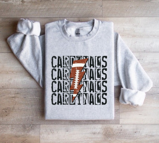 CARDS (ADULT) *PRE-ORDER* Cardinals Football Stacked