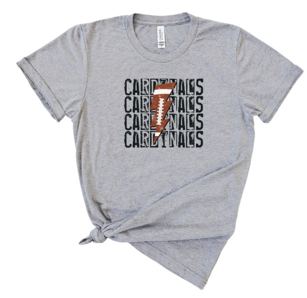 CARDS (ADULT) *PRE-ORDER* Cardinals Football Stacked