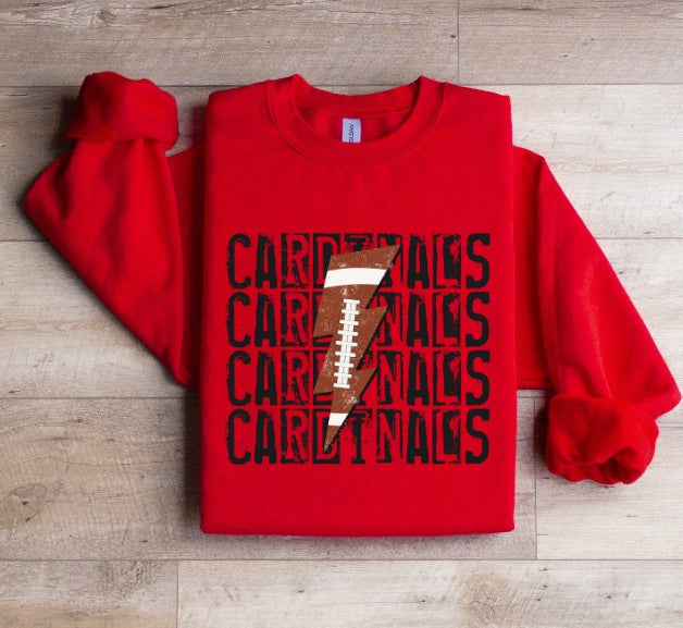 CARDS (YOUTH) *PRE-ORDER* Cardinals Football Stacked