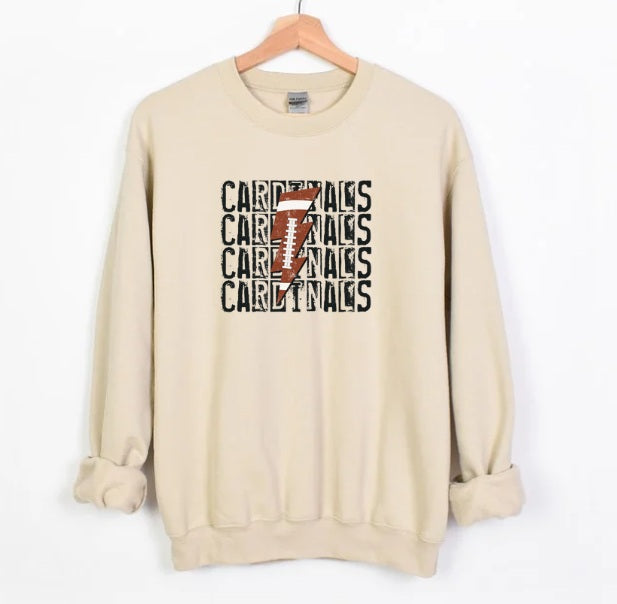 CARDS (ADULT) *PRE-ORDER* Cardinals Football Stacked