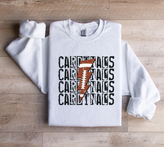 CARDS (ADULT) *PRE-ORDER* Cardinals Football Stacked