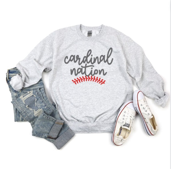 CARDS (ADULT) *PRE-ORDER* Softball/Baseball - Cardinal Nation