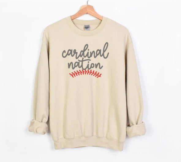 CARDS (ADULT) *PRE-ORDER* Softball/Baseball - Cardinal Nation