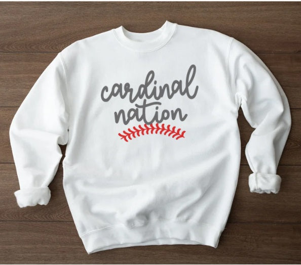 CARDS (YOUTH) *PRE-ORDER* Softball/Baseball - Cardinal Nation