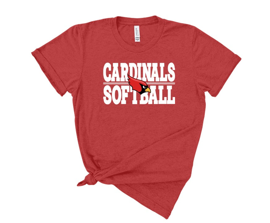 CARDS (ADULT) *PRE-ORDER* Cardinal Softball Lines