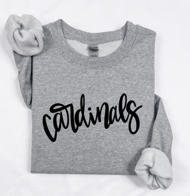 CARDS (YOUTH) *PRE-ORDER* Cardinals Cursive (black)