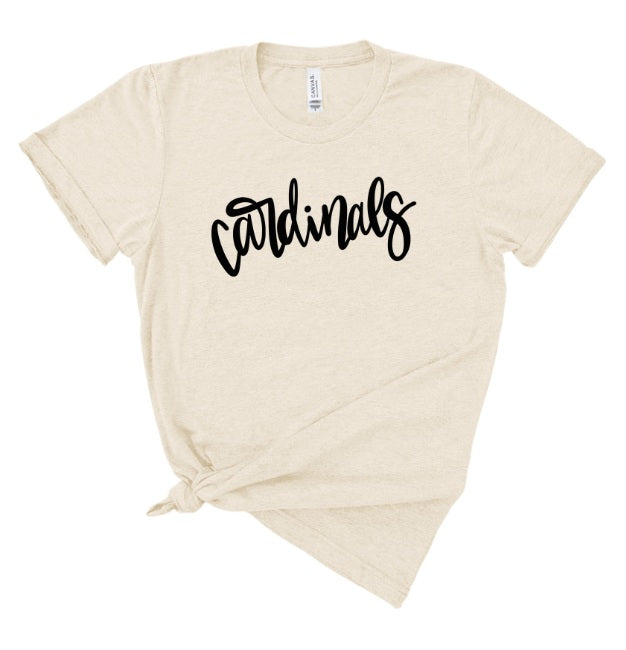 CARDS (ADULT) *PRE-ORDER* Cardinals Cursive (black)
