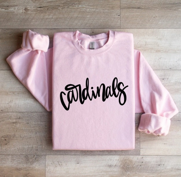 CARDS (YOUTH) *PRE-ORDER* Cardinals Cursive (black)
