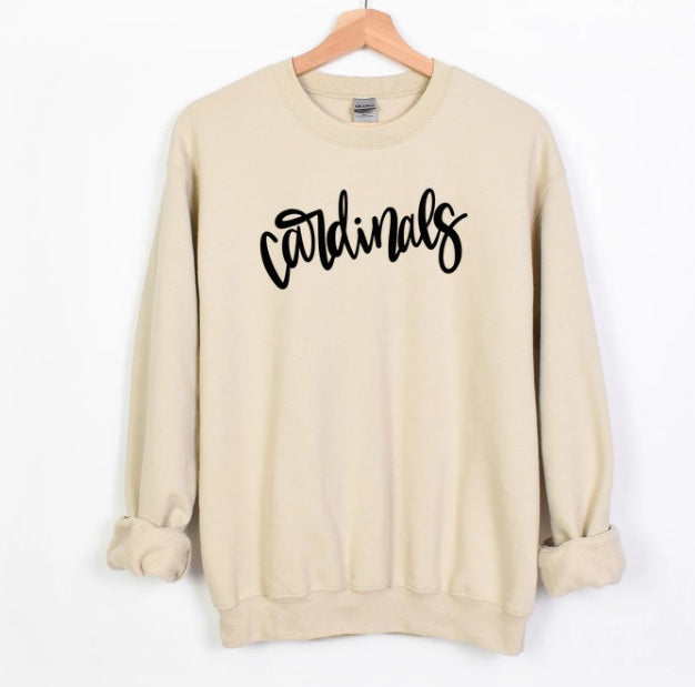 CARDS (ADULT) *PRE-ORDER* Cardinals Cursive (black)