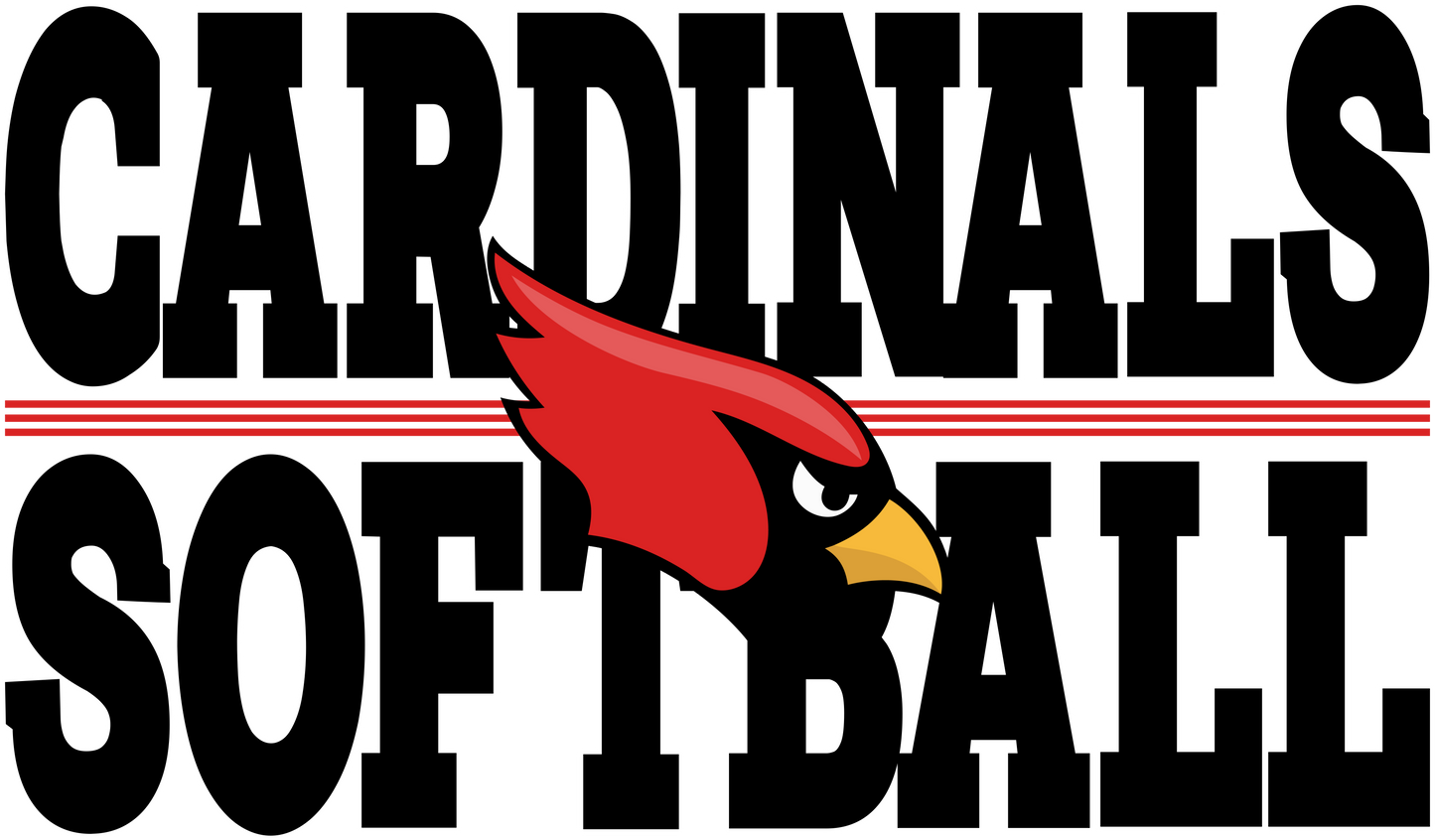 CARDS (ADULT) *PRE-ORDER* Cardinal Softball Lines
