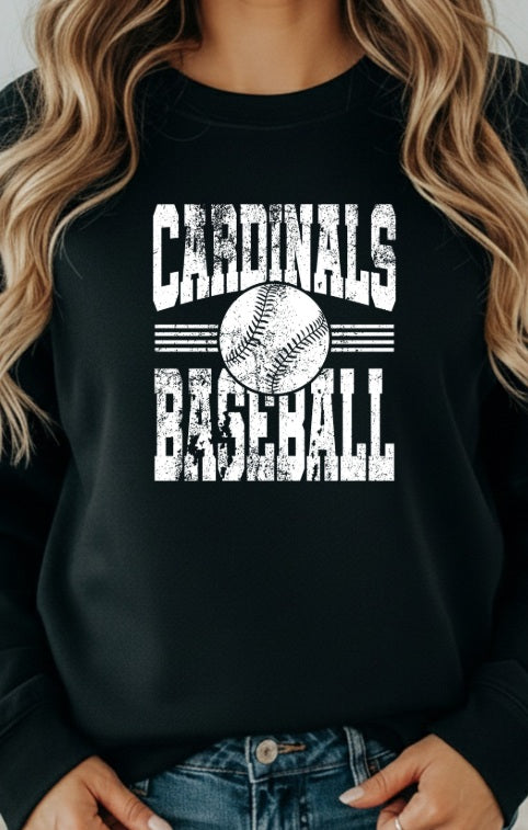 CARDS (ADULT) *PRE-ORDER* Cardinals Baseball White DS