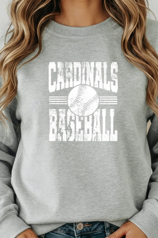 CARDS (ADULT) *PRE-ORDER* Cardinals Baseball White DS