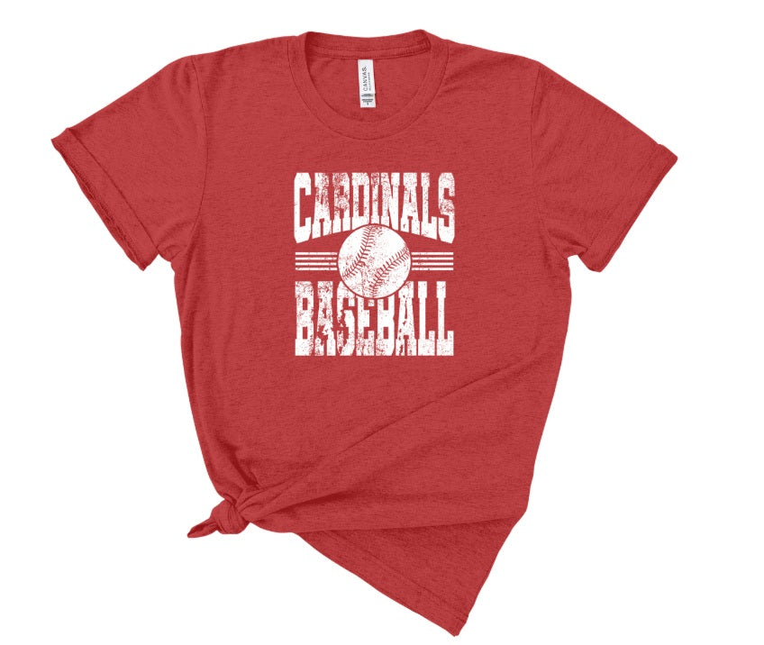 CARDS (ADULT) *PRE-ORDER* Cardinals Baseball White DS