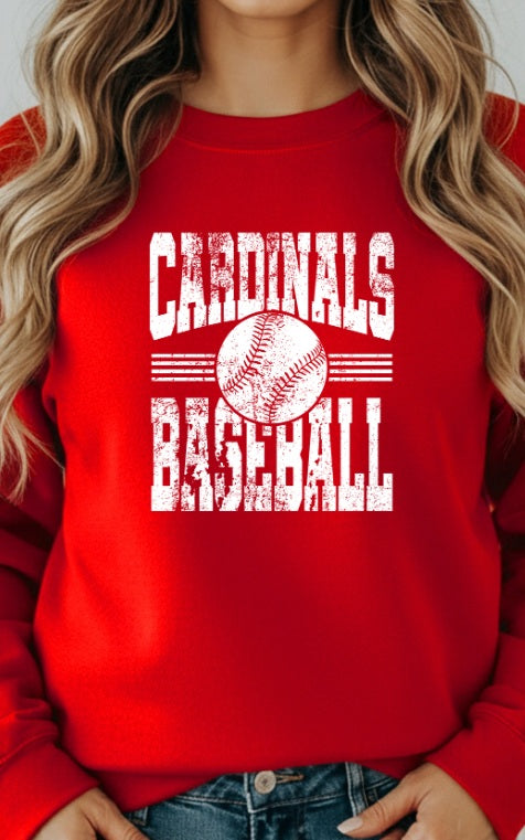 CARDS (ADULT) *PRE-ORDER* Cardinals Baseball White DS