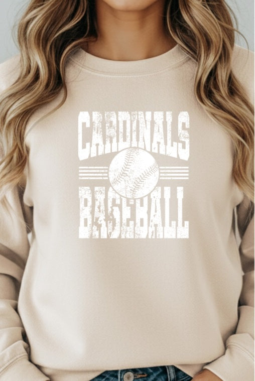 CARDS (ADULT) *PRE-ORDER* Cardinals Baseball White DS