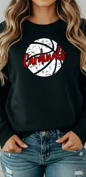 CARDS (Kiddos) | Cardinals Basketball Ball White