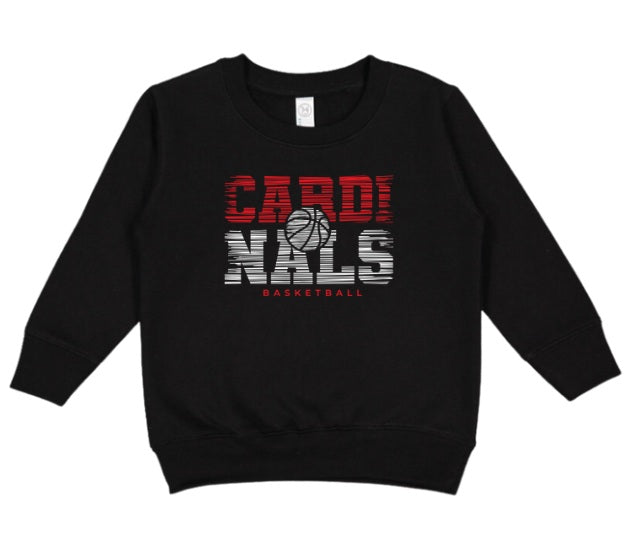 CARDS (TODDLER) *PRE-ORDER* Cardinals Basketball Lines (Red+White)