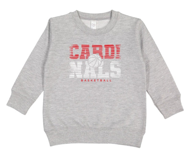 CARDS (TODDLER) *PRE-ORDER* Cardinals Basketball Lines (Red+White)