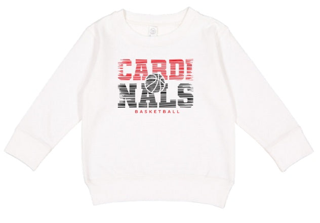 CARDS (TODDLER) *PRE-ORDER* Cardinals Basketball Lines (Red+Black)