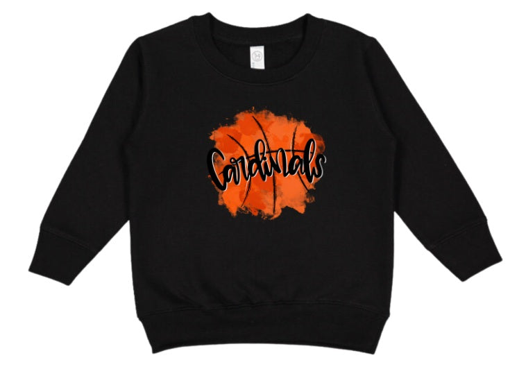 CARDS (TODDLER) *PRE-ORDER* Cardinals Basketball Splash