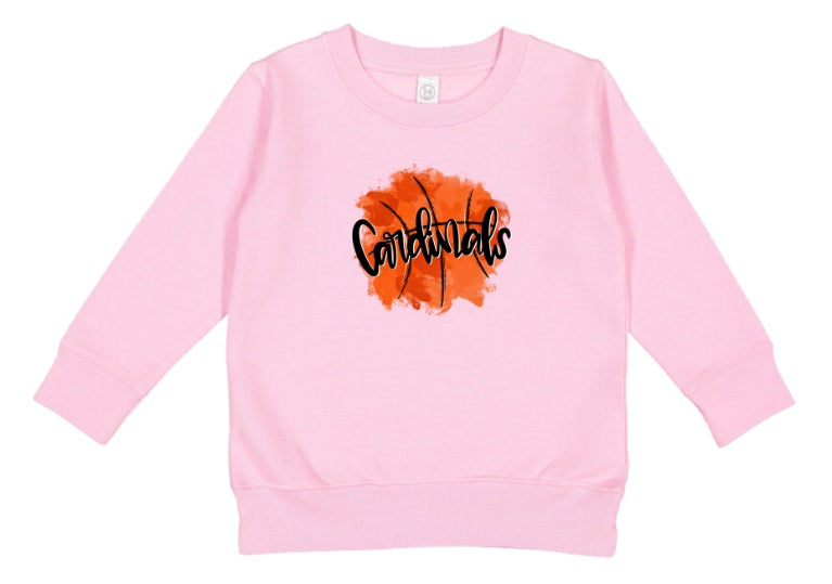 CARDS (TODDLER) *PRE-ORDER* Cardinals Basketball Splash