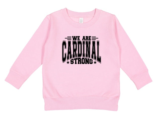 CARDS (TODDLER) *PRE-ORDER* We are Cardinal Strong