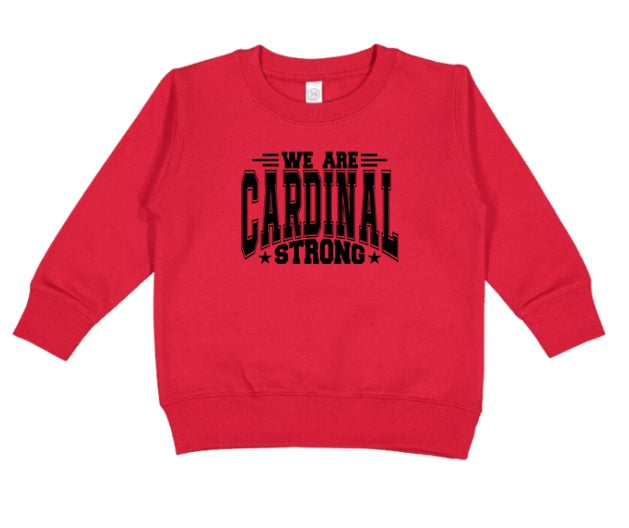 CARDS (TODDLER) *PRE-ORDER* We are Cardinal Strong
