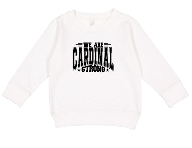 CARDS (TODDLER) *PRE-ORDER* We are Cardinal Strong