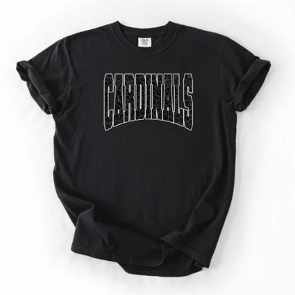 CARDS (Adults) | Cardinals Black Cheetah