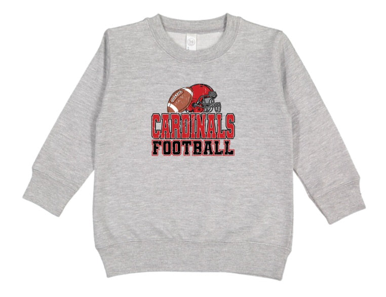 CARDS (TODDLER) *PRE-ORDER* Cardinals Football Helmet+Ball