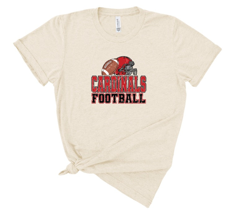 CARDS (ADULT) *PRE-ORDER* Cardinals Football Helmet+Ball