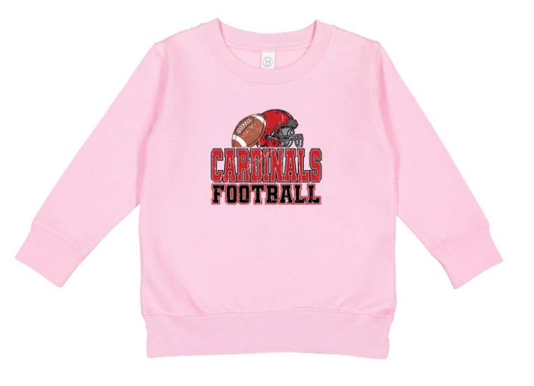 CARDS (TODDLER) *PRE-ORDER* Cardinals Football Helmet+Ball