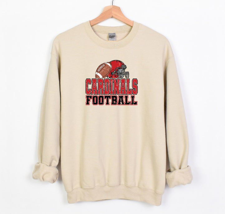 CARDS (ADULT) *PRE-ORDER* Cardinals Football Helmet+Ball