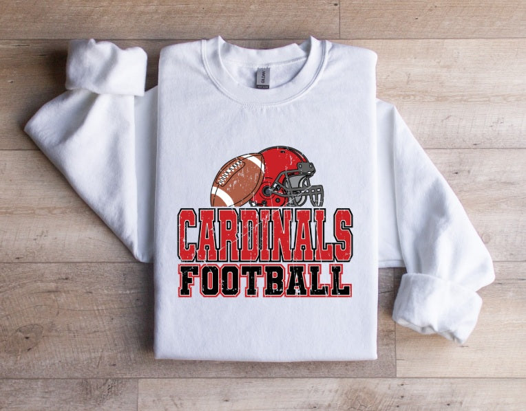 CARDS (YOUTH) *PRE-ORDER* Cardinals Football Helmet+Ball