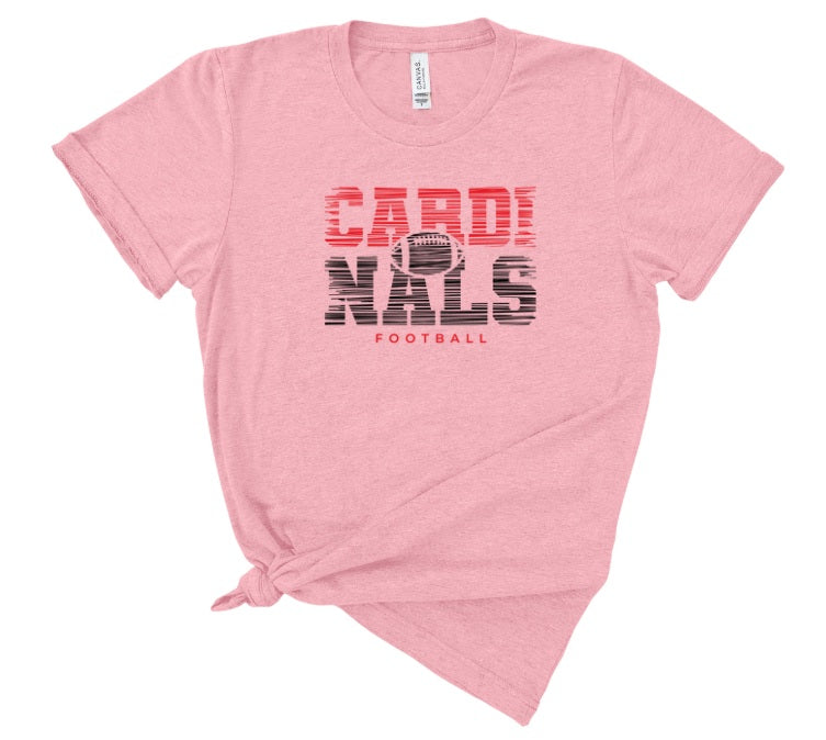 CARDS (ADULT) *PRE-ORDER* Cardinals Football Lines (Red+Black)
