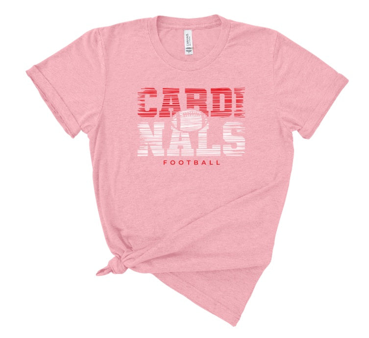 CARDS (ADULT) *PRE-ORDER* Cardinals Football Lines (Red+White)